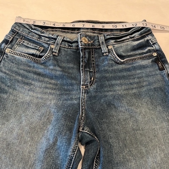 Silver Jeans Suki Capri Mid Rise Size 29 - Picture 4 of 16